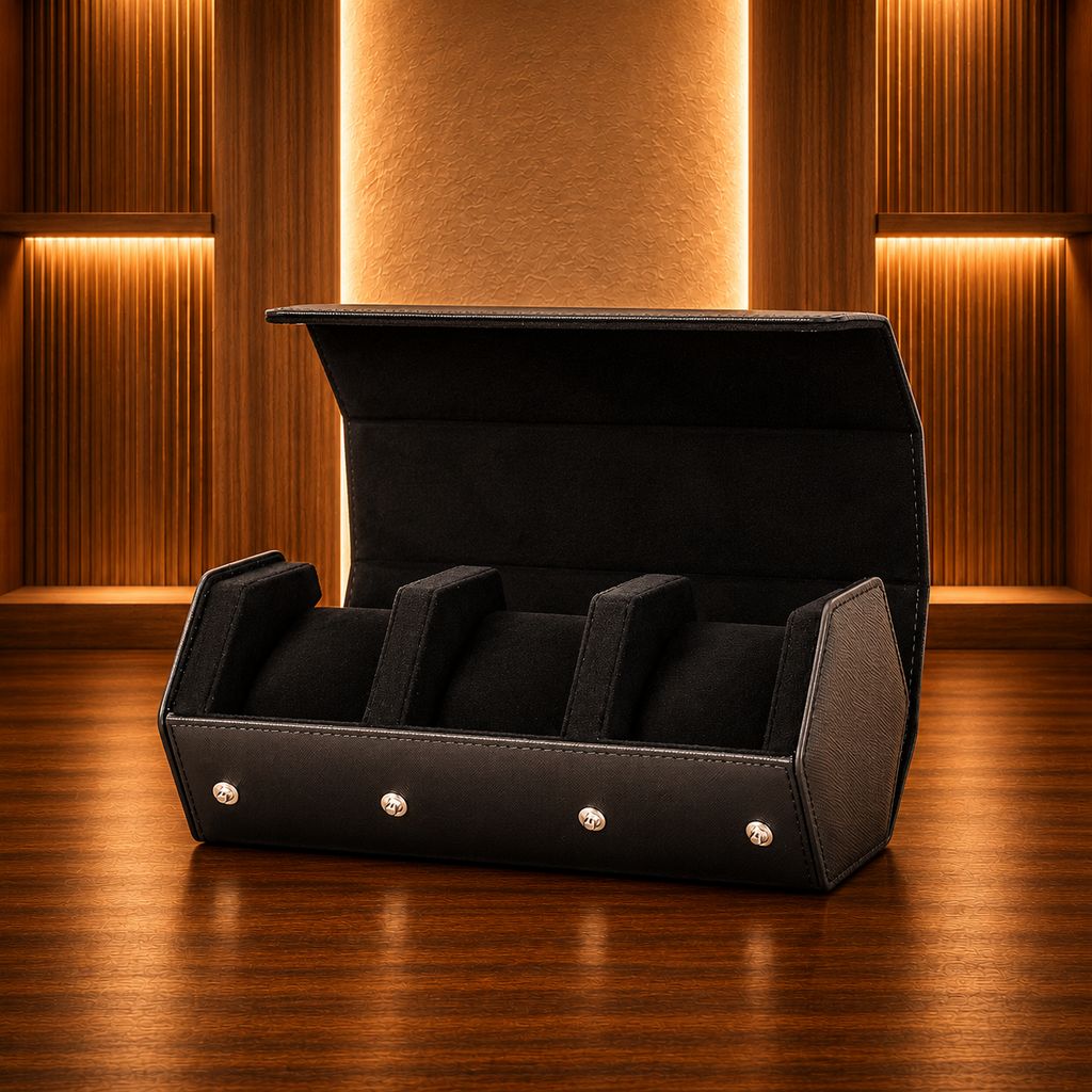 Watch Case 3 Slots black