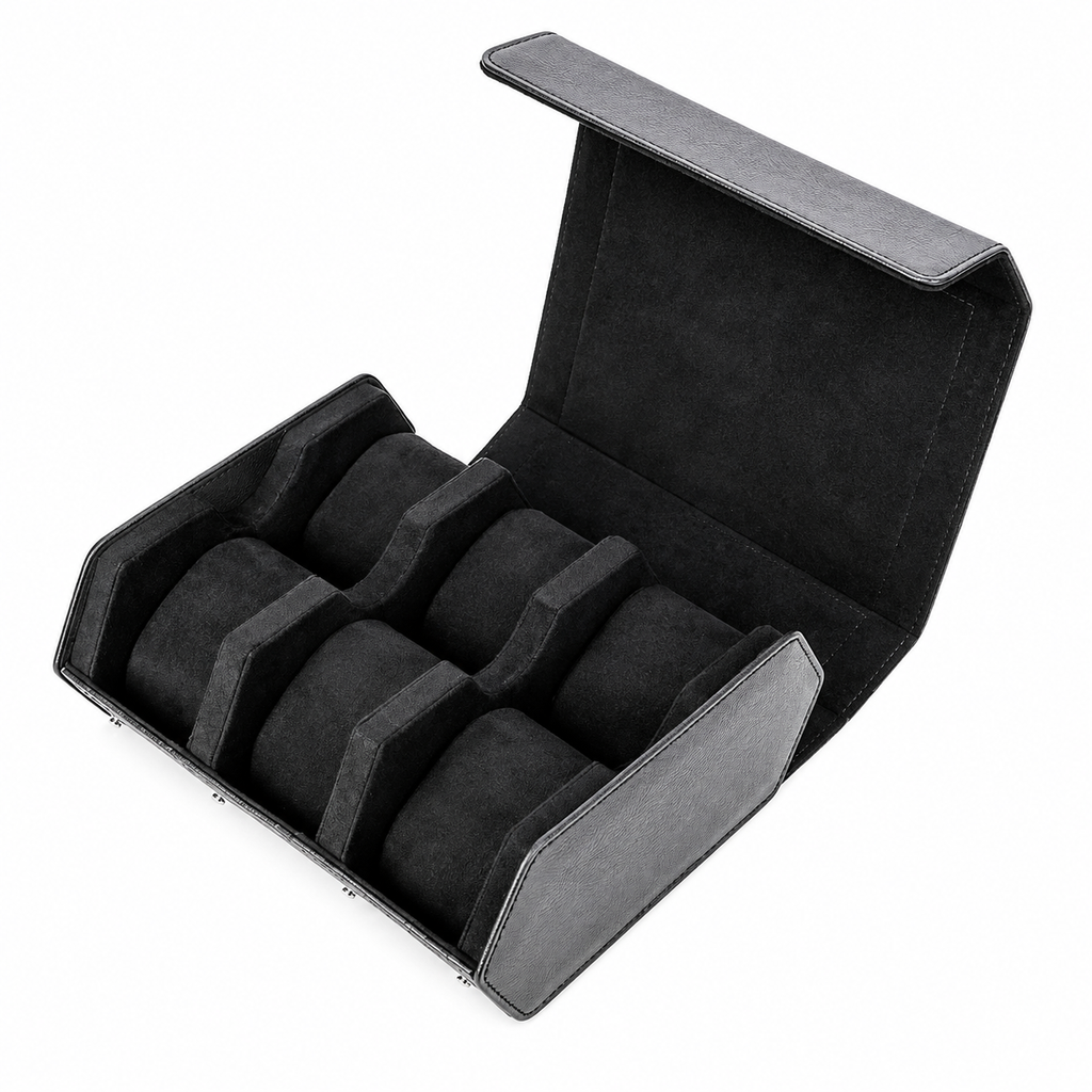 Watch Case 6 Slots black