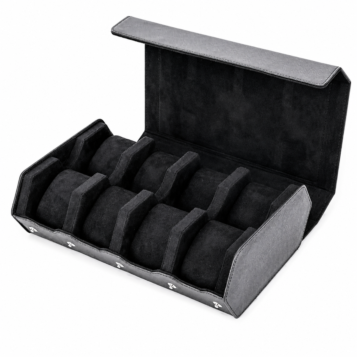 Watch Case 8 Slots black
