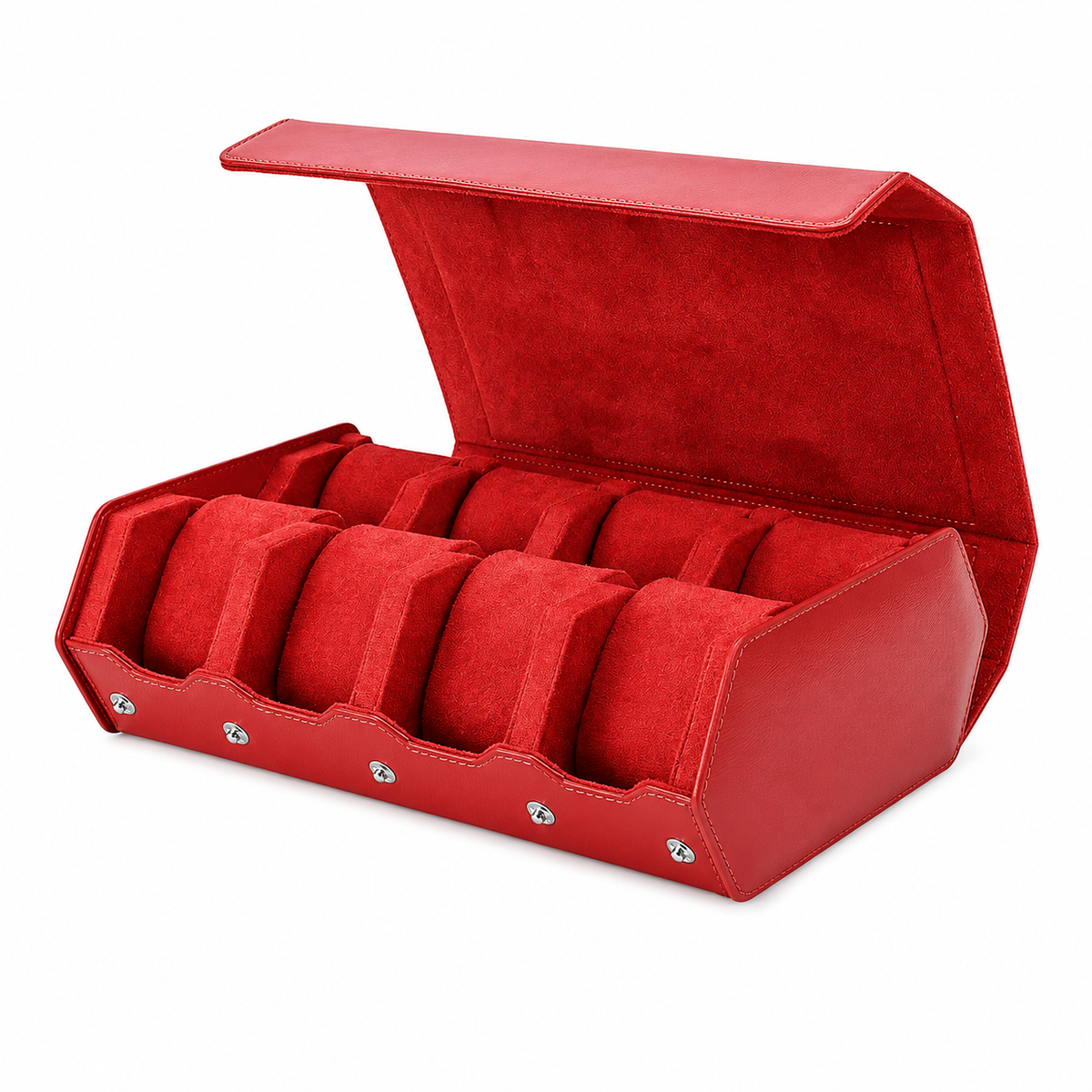 Watch Case 8 Slots red
