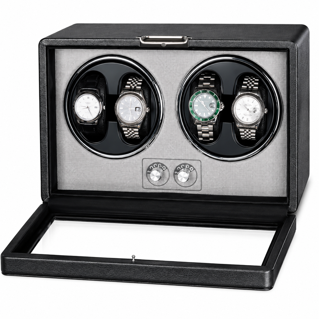 Watch Winder 2 Slots black