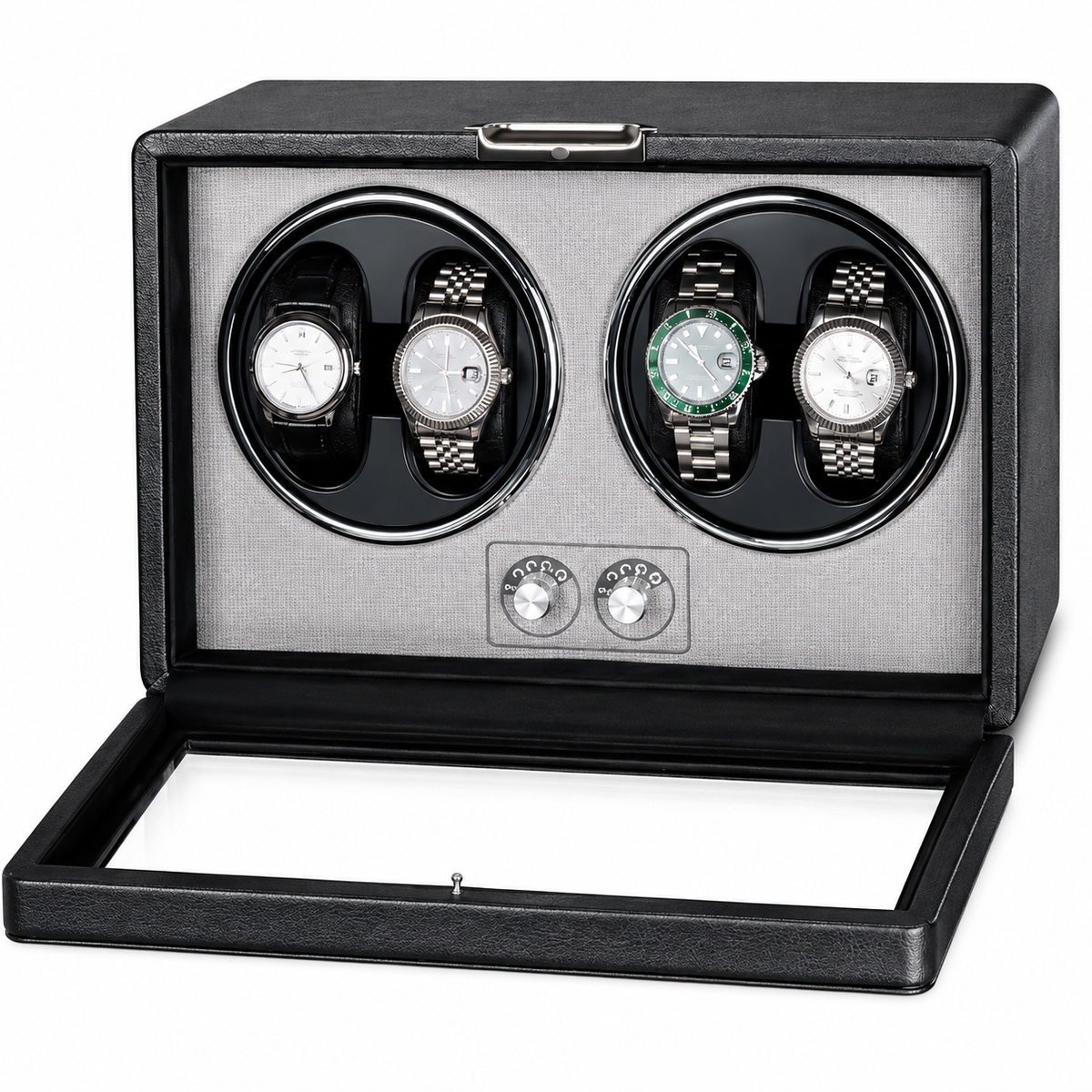 Watch Winder 2 Slots black