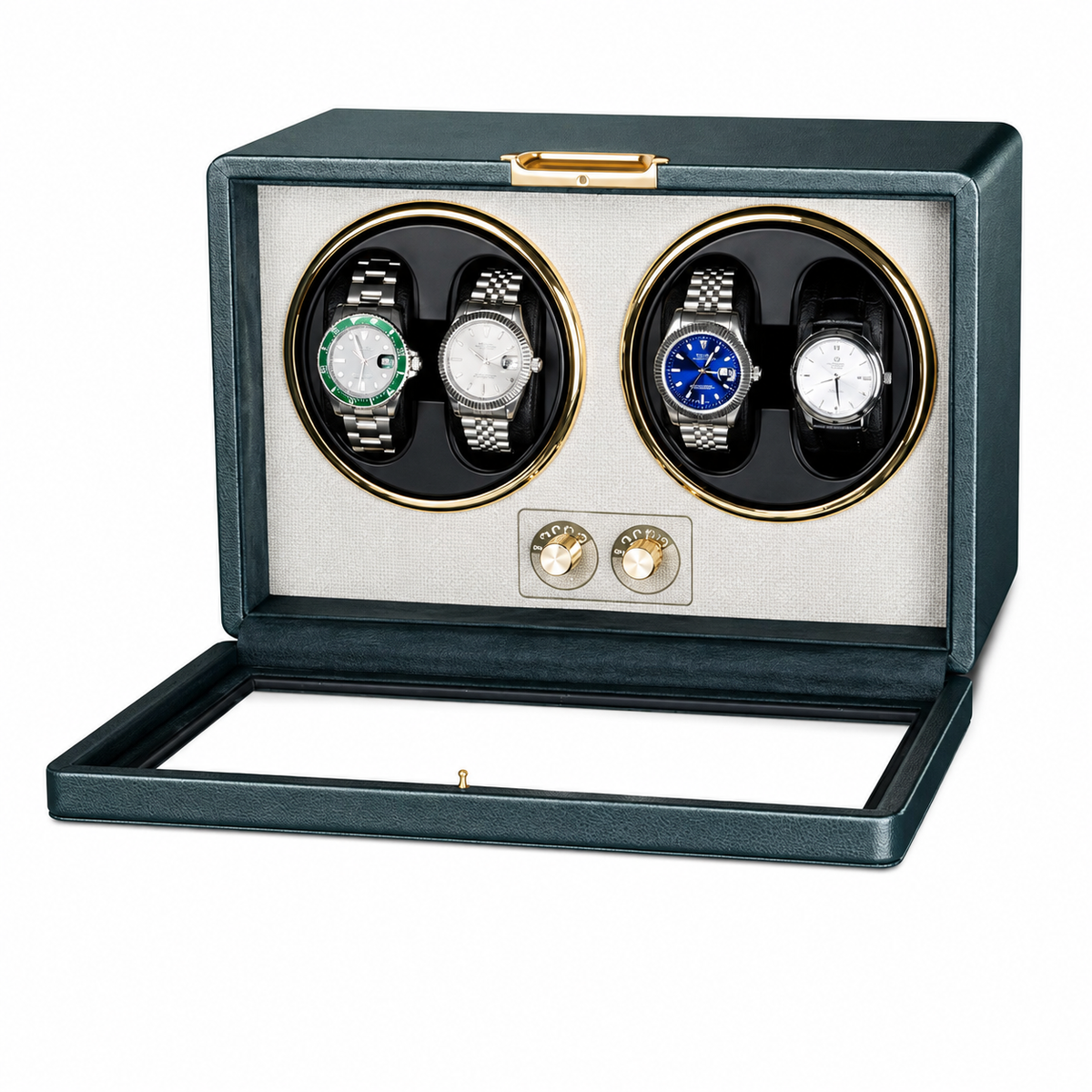 Watch Winder 2 Slots blue