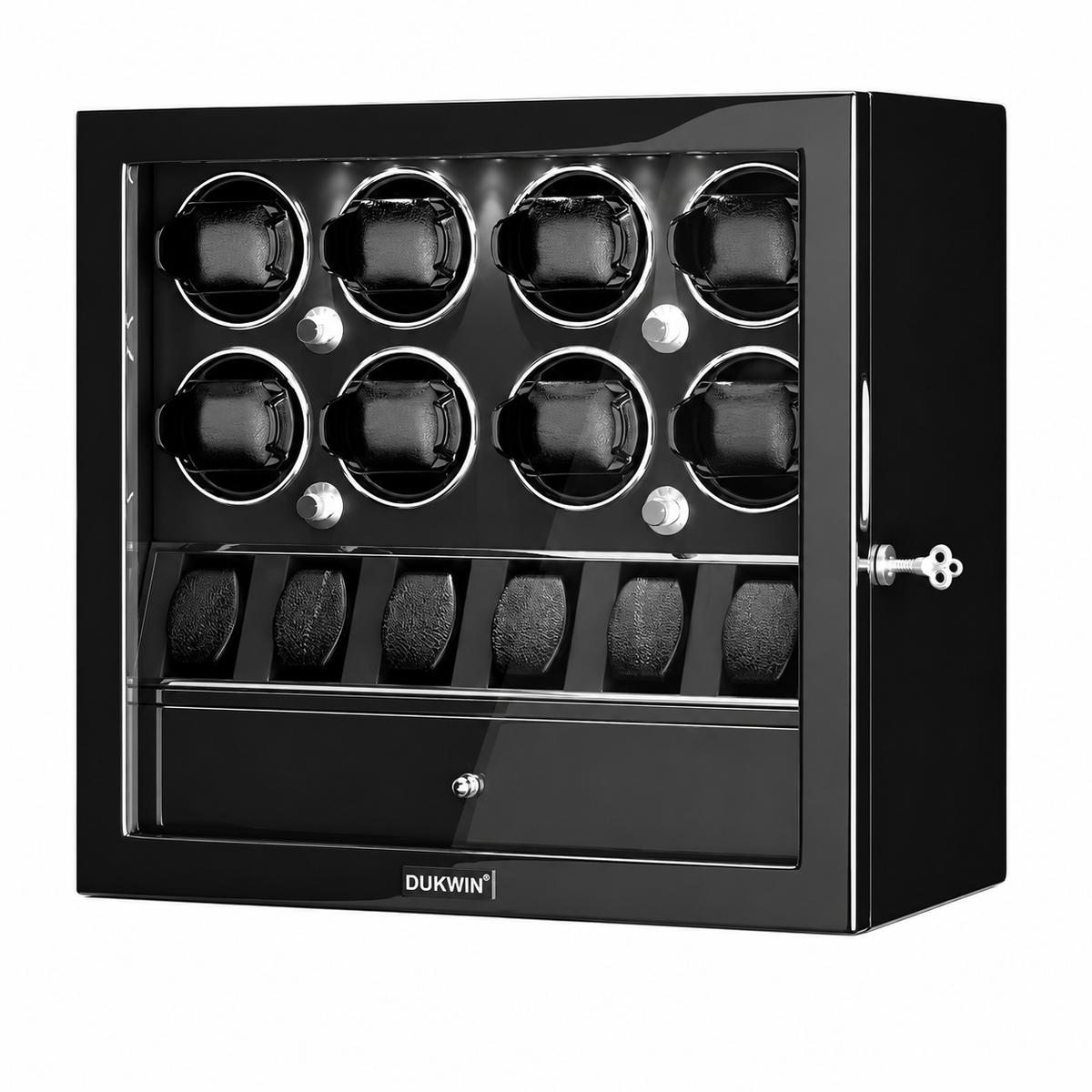 Watch Winder 8 Watches black