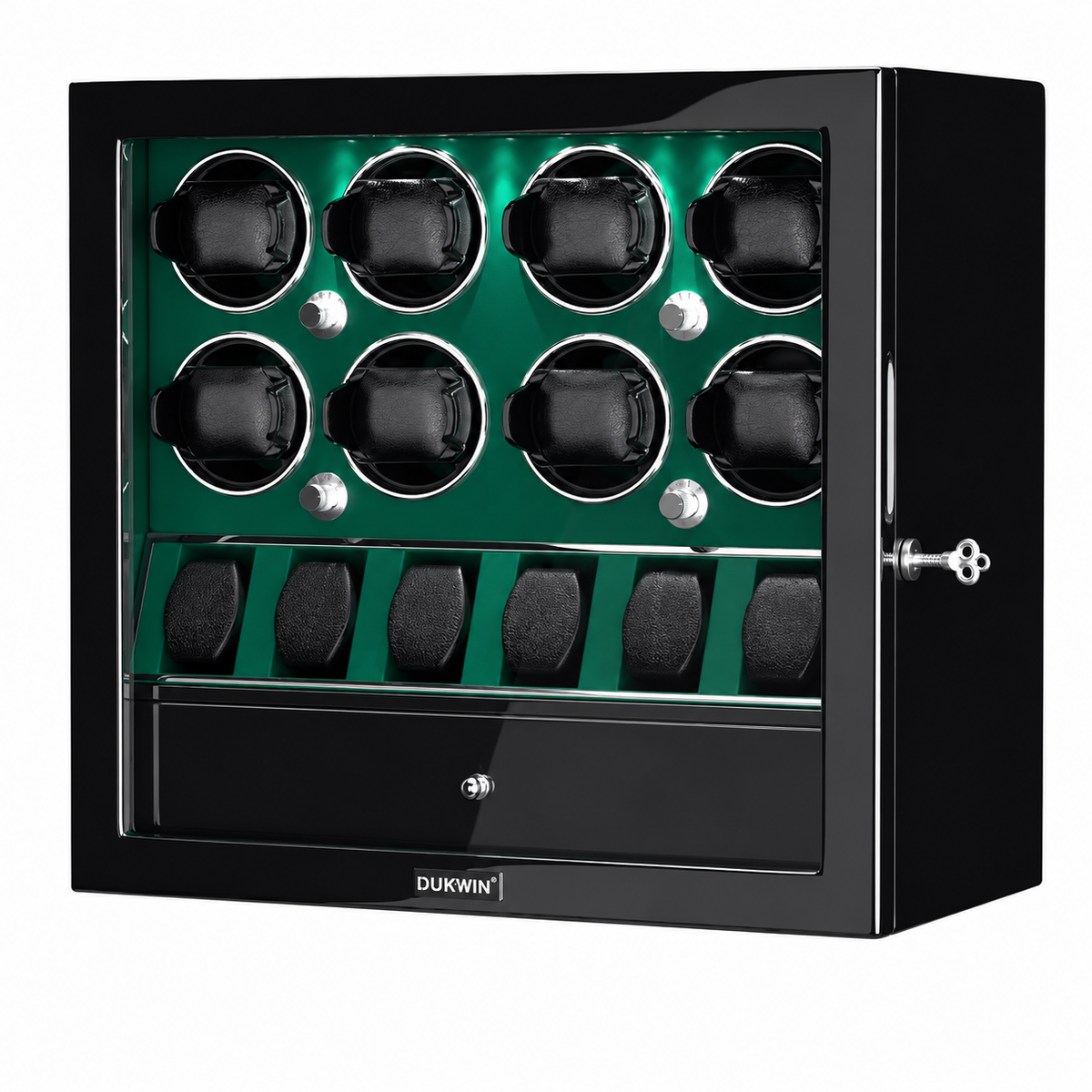 Watch Winder 8 Watches green