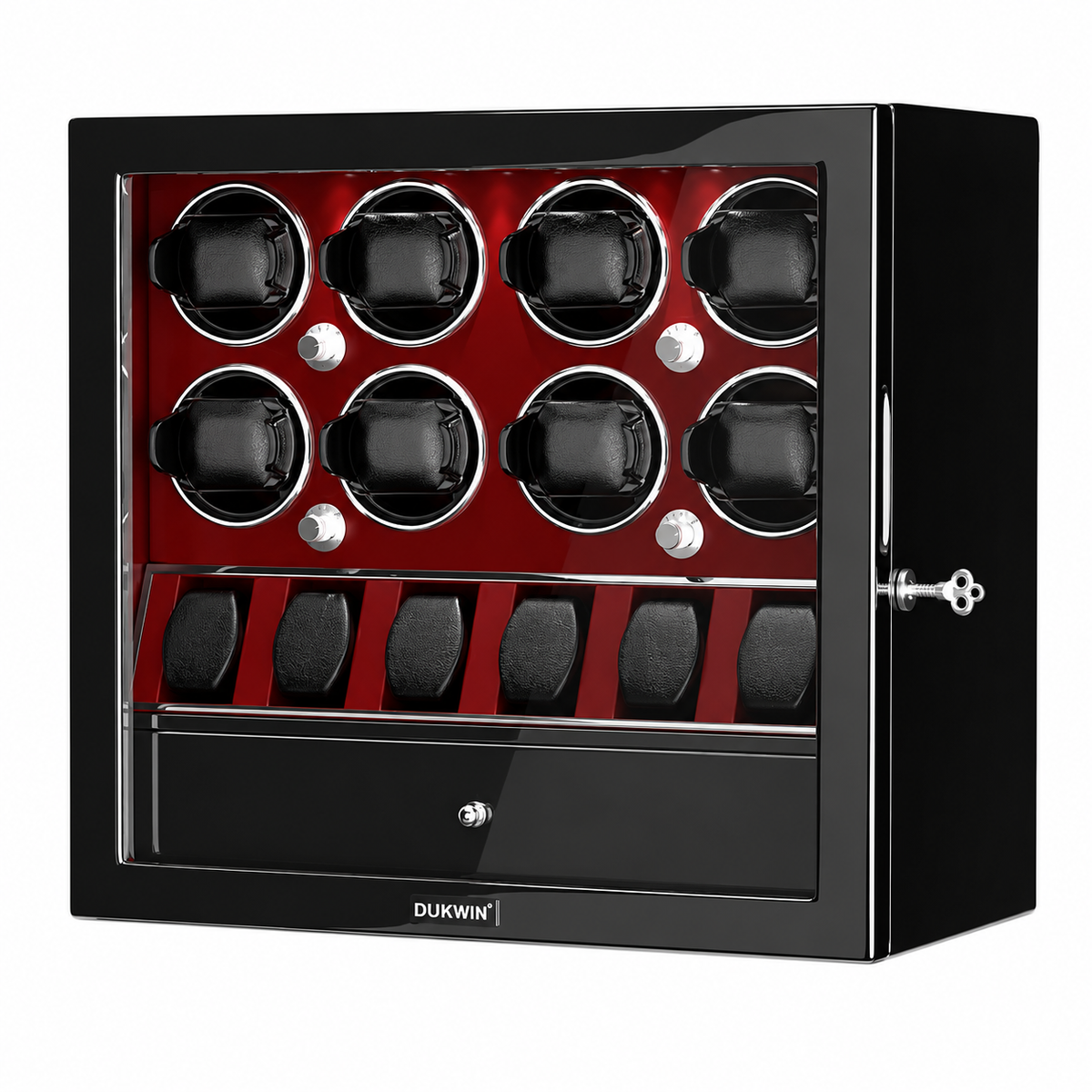 Watch Winder 8 Watches red