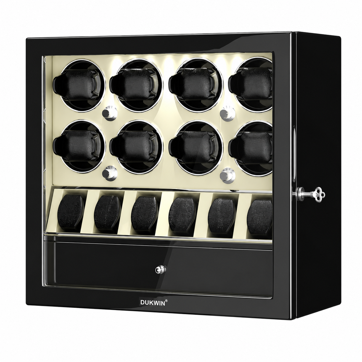 Watch Winder 8 Watches white