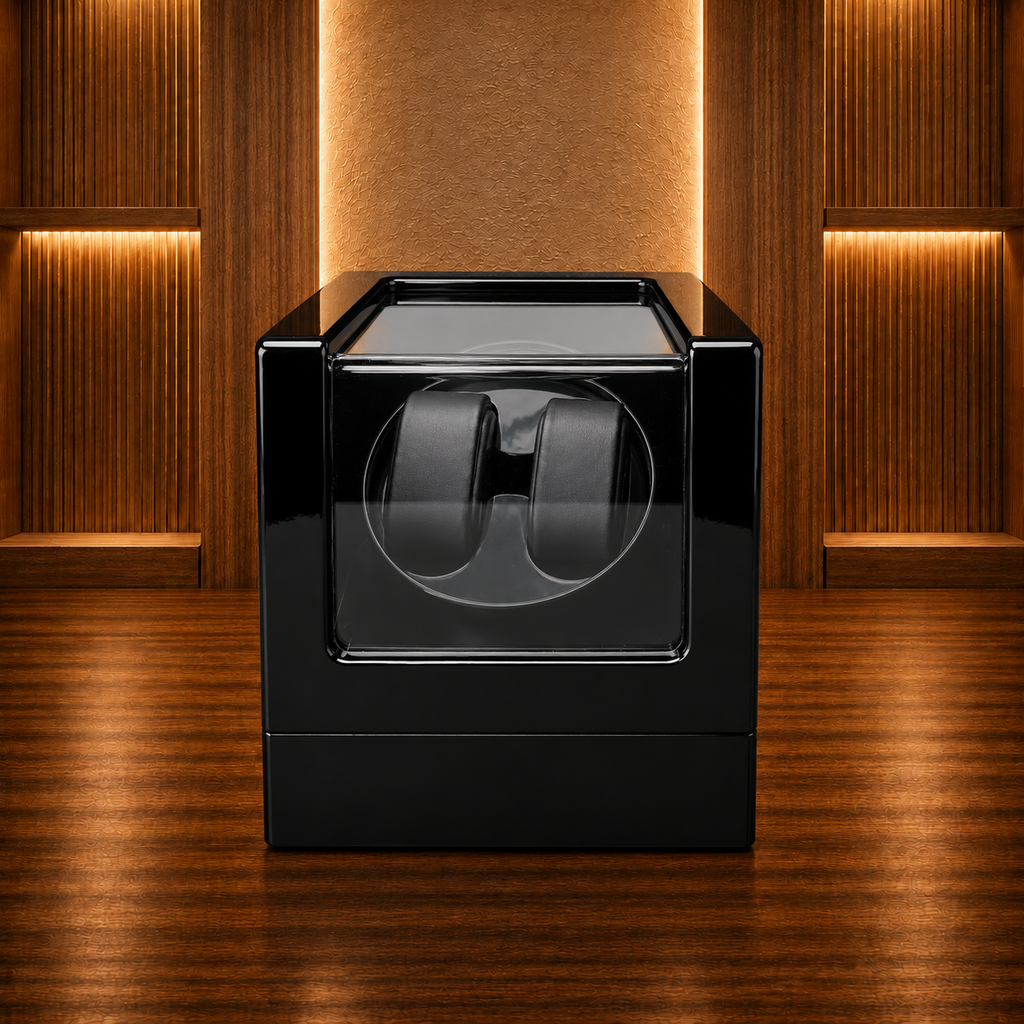 Watch Winder Dual Watch black